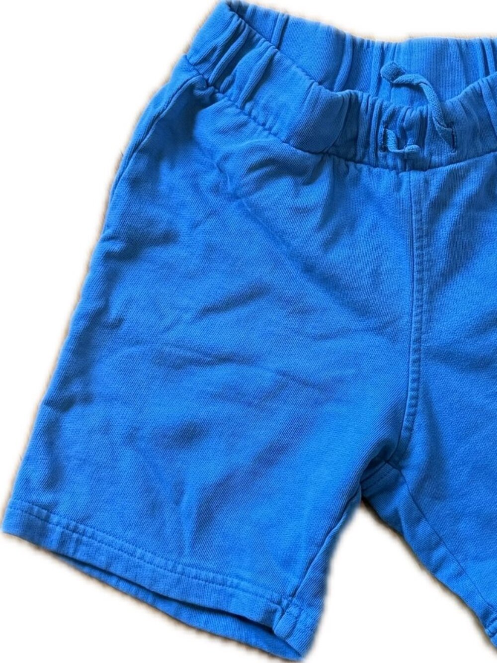 Polarn O. Pyret Blue Cotton Shorts Sz 4-5 Yrs